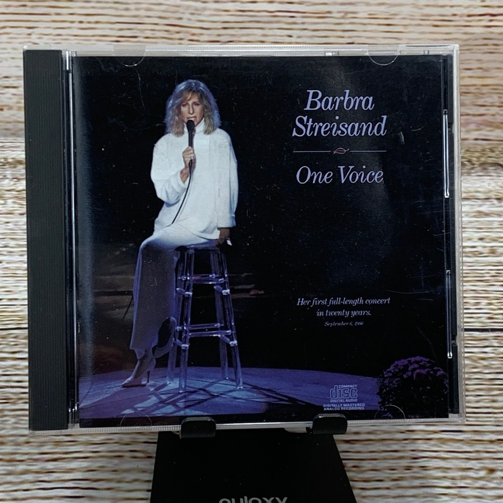 Barbra Streisand‎ – One Voice [CD 1987] Columbia Records Concert Album